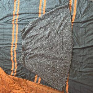 Mid Length Grey Skirt